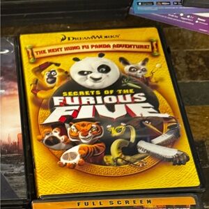 DreamWorks Secrets of the Furious Five DVD - Vibrant Yellow